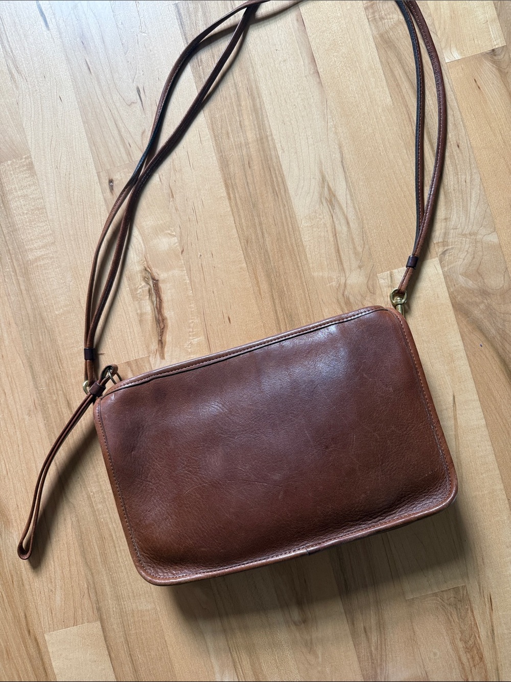 Vintage Coach Leather Shoulder Bag